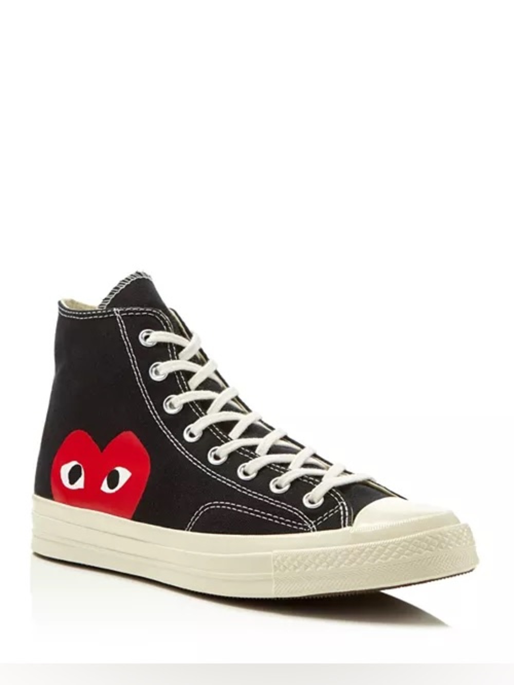 Comme Des Garcons PLAY
x Converse Unisex Chuck Taylor High Top Sneakers Size 10